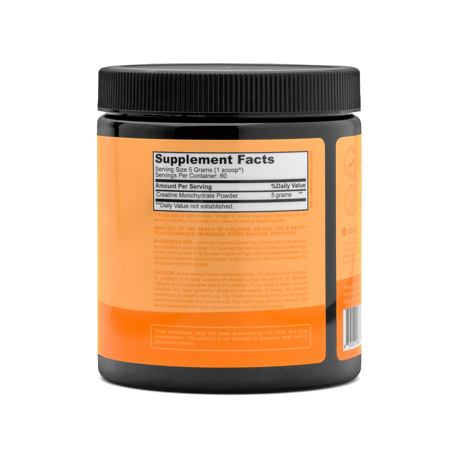 nanocreatine monohydrate: unflavored (wholesale)