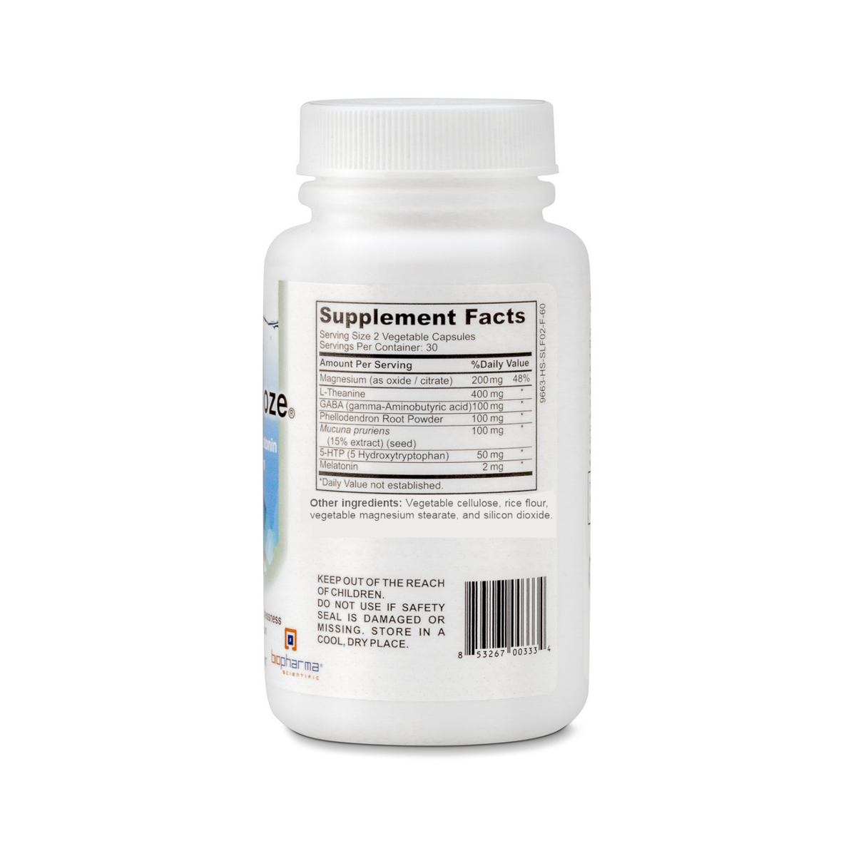 nanosnooze: capsules biopharmasci