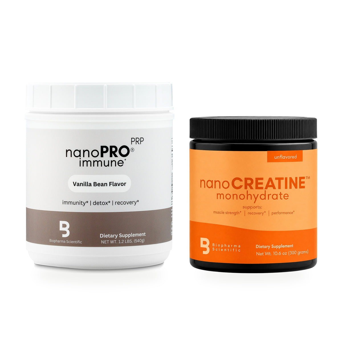 Creatine + Protein Kit: nanoPRO vanilla and nanoCREATINE monohydrate