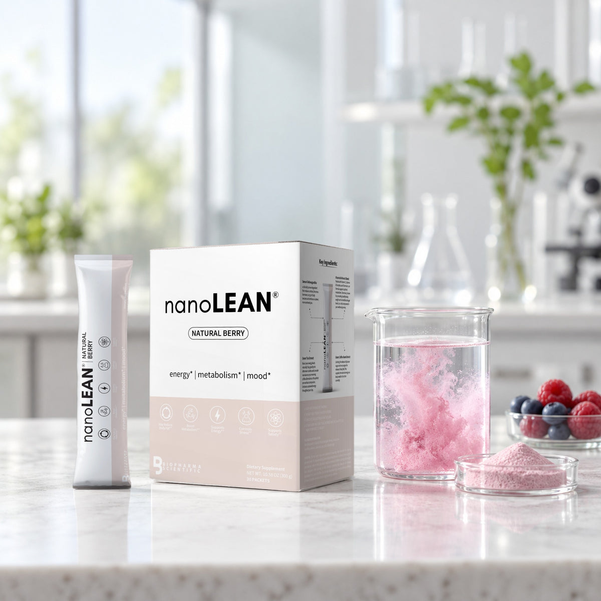 nanolean: natural berry