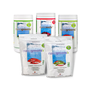 nanogreens+ probiotic: strawberry biopharmasci