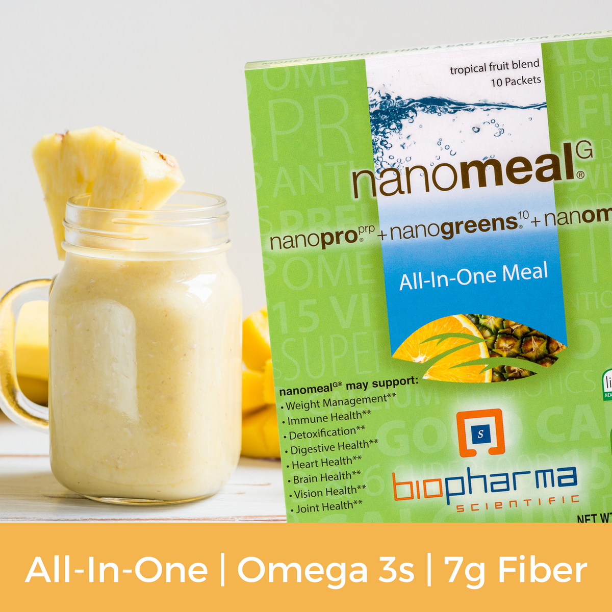 nanomeal: tropical blend biopharmasci